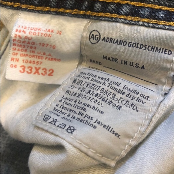 AG Jeans. Adriano Goldschmied. The Matchbox. Slim. Straight. - Picture 3 of 3